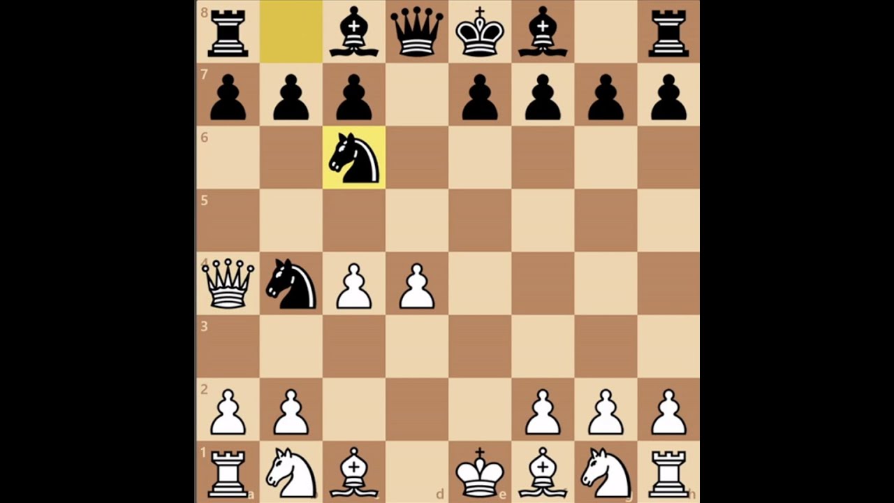 Pralev vs. Horson - Skandinávská obrana