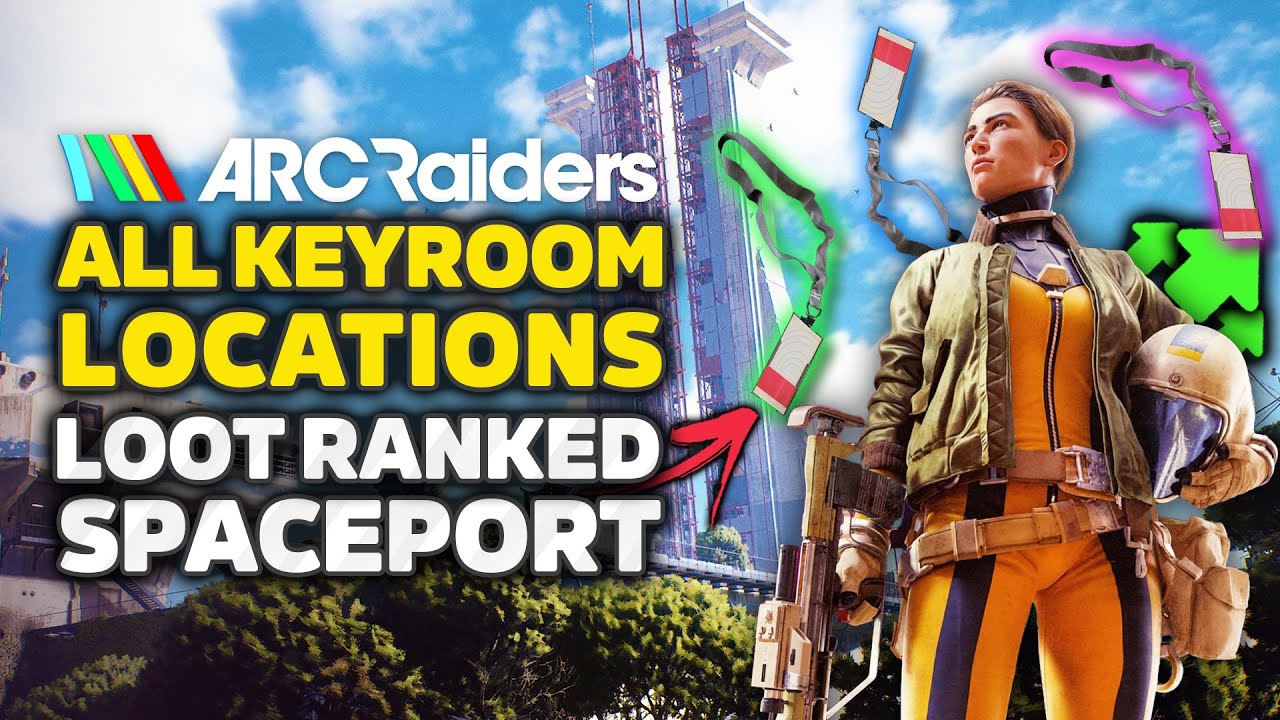 ARC Raiders &mdash; все ключевые локации и добыча (рейтинг) (Космопорт &mdash; хранилище, управление, склад и...