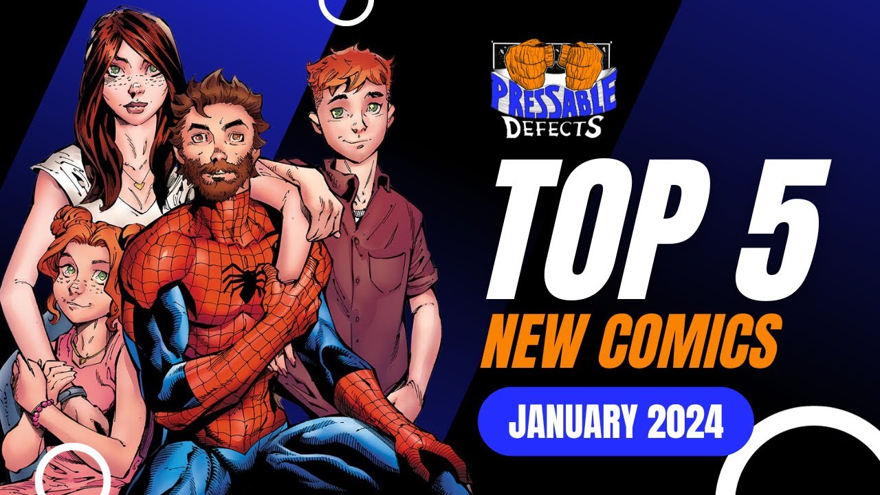 Top 5 Hottest New Comic Books | January 2024 NCBD Hot List
