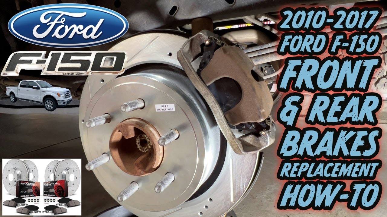 2010-2017 Ford F-150 Front & Rear Brakes Replacement How-To