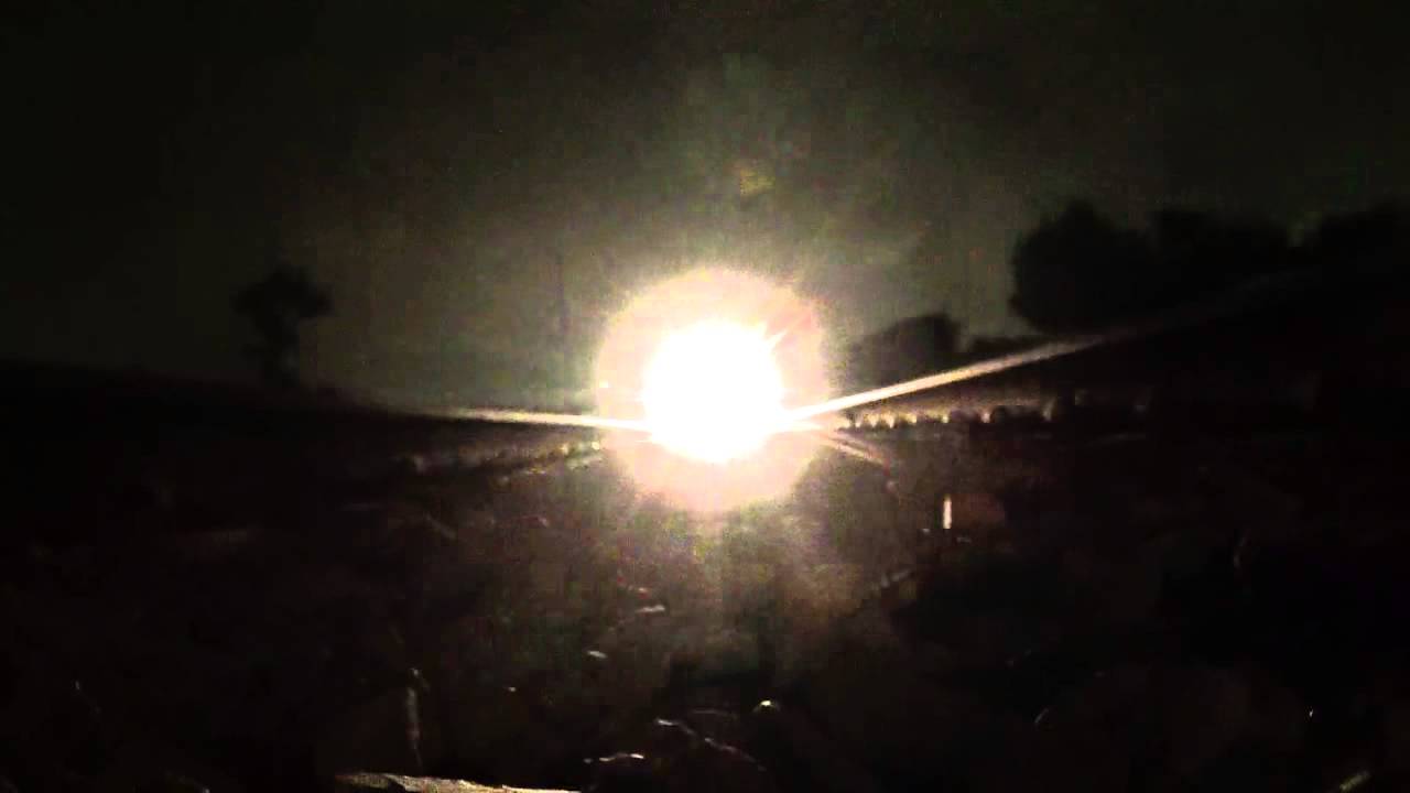 Amtrak runs over my camera