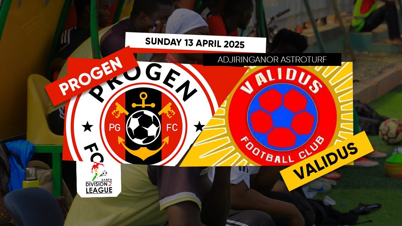 PROGEN VS VALIDUS | DIVISION 2 LEAGUE | FULL MATCH REPLAY | 13/04/2025