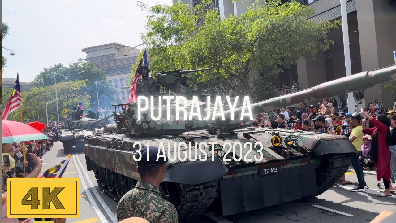 Malaysia Independence Day 2023: Celebrating Hari Kebangsaan at Putrajaya | 4K 3D Audio