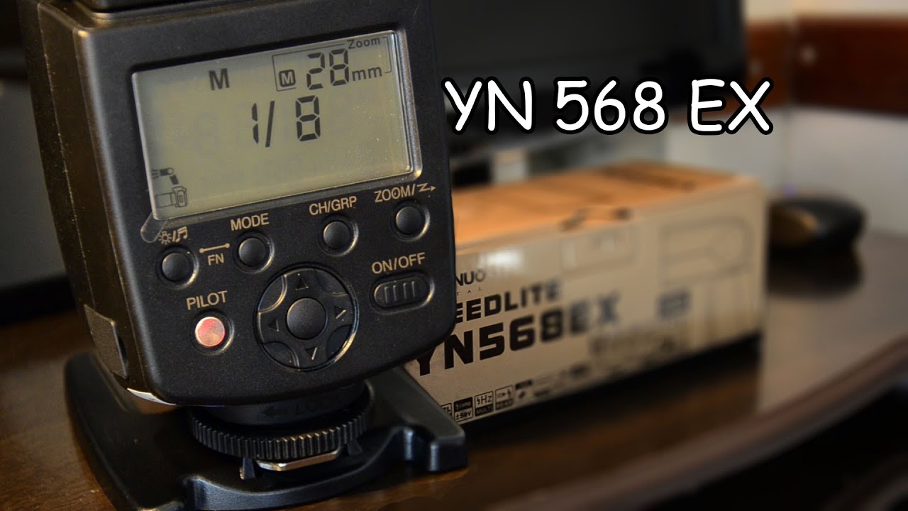 Flash Yongnuo YN 568 EX - Unboxing Review