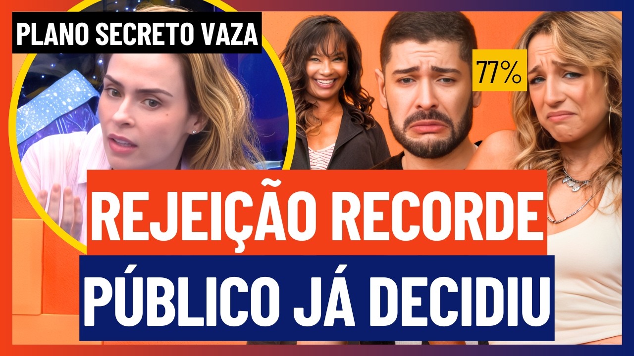 🔵 O TOMBO VEM! Marcelo tem REJEIÇÃO HISTÓRICA no GIRO DE ENQUETES e choca | BBB 26