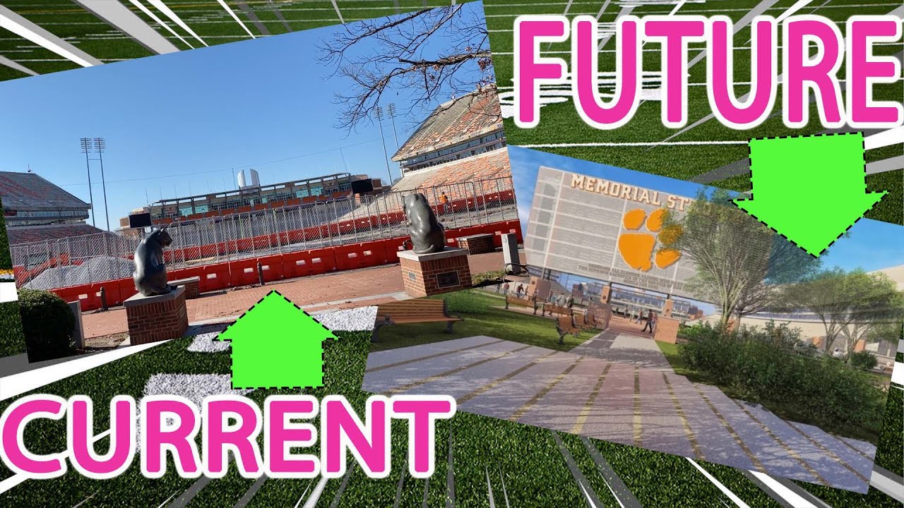 Clemson Football Stadium Renovations Update & Tour!!!