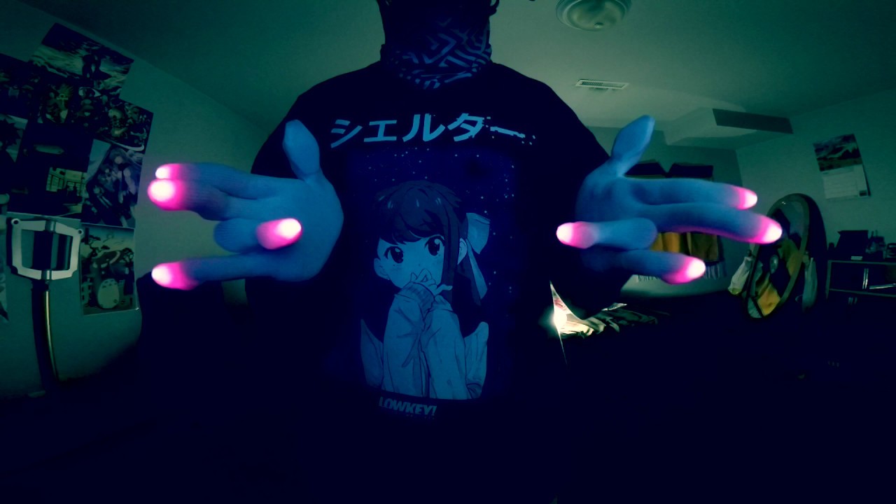 LED Gloves Relaxation Light Show | Atom Motion Reactive Light Gloves | FuturisticLights.com