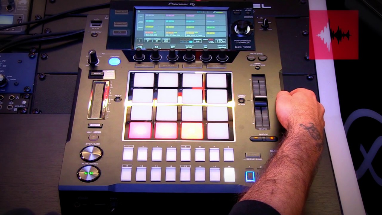 Pioneer Djs-1000 Sampler -Tutorial Ita - Come Creare un Pattern