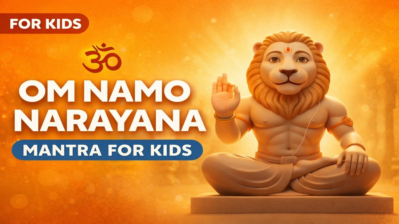 ॐ नमो नारायण Song | Om Namo Narayana Mantra for Kids | विष्णु मंत्र | Baby Bolta Hai