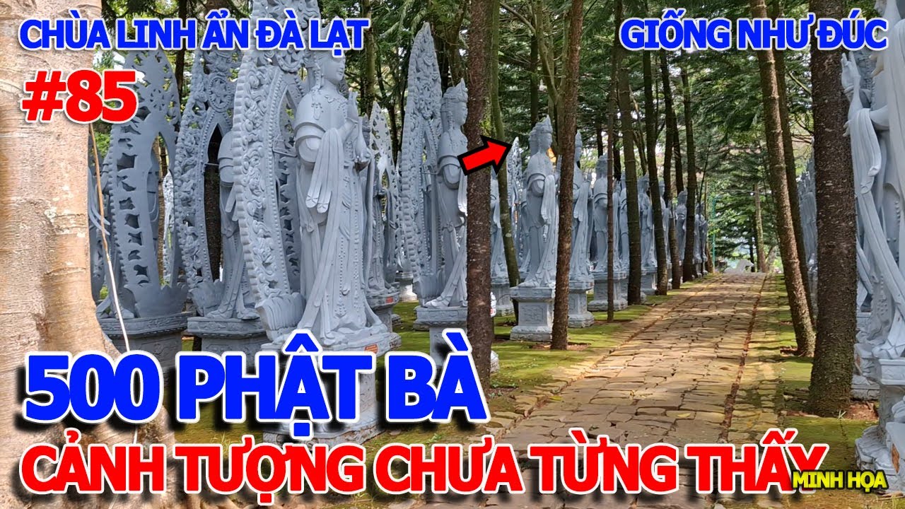 SỮNG SỜ CHƯA TỪNG THẤY -500 TƯỢNG PHẬT BÀ QUAN ÂM 