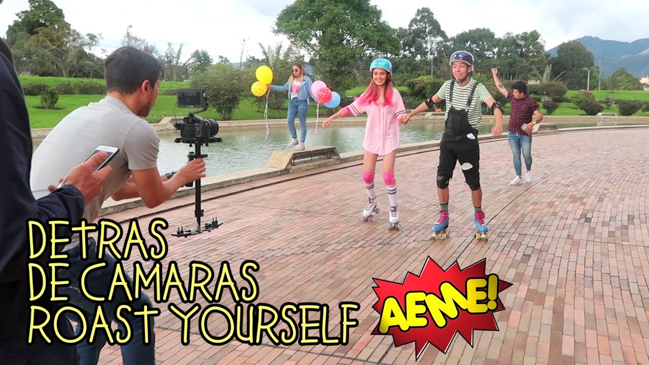 Detrás de Camaras Roast Yourself AEME! y Cantamos al Revés - VLOG #65