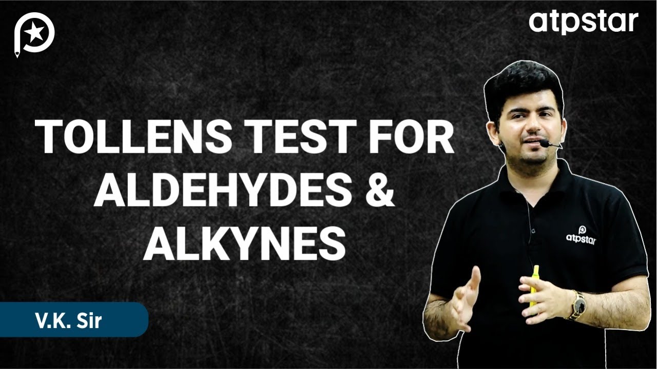 Tollens test in organic chemistry | IIT JEE & NEET | Vineet Khatri Sir | ATP STAR Kota