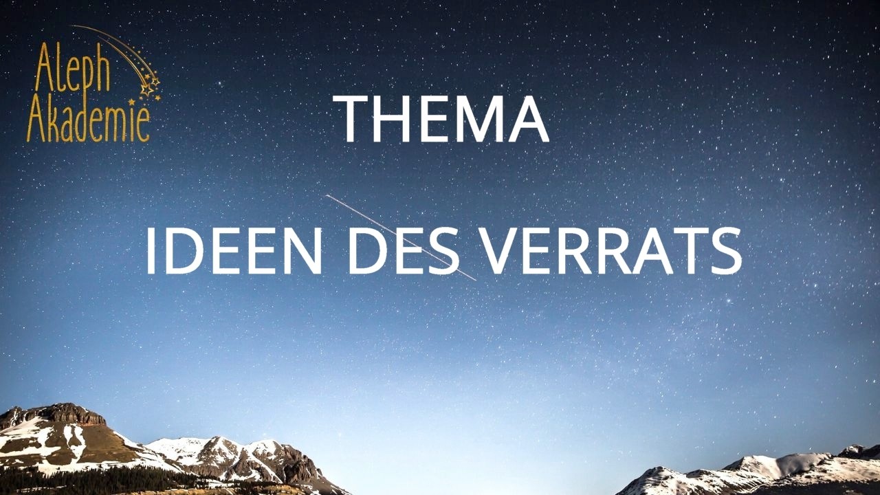 Ideen des Verrats - Das Ende der Ich-Illusion - EKIW Session mit Gregor Geißmann