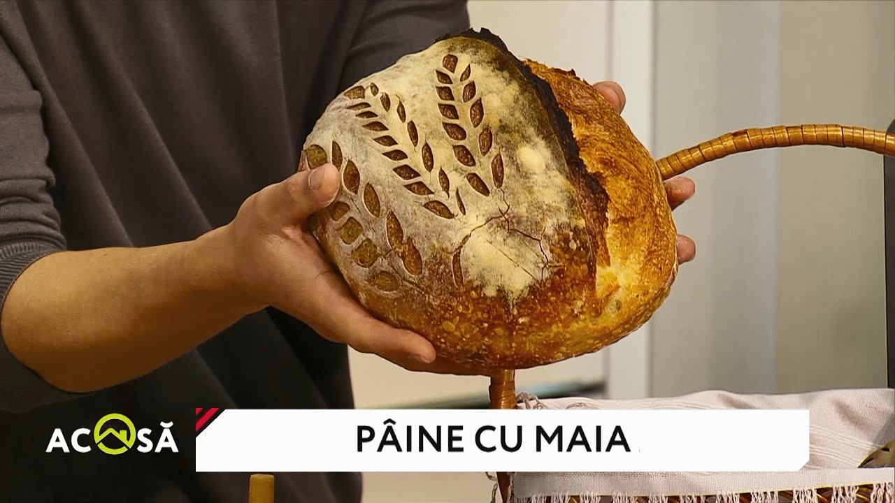 Cum coacem pâinea cu maia, ACASĂ. Reţeta pas cu pas