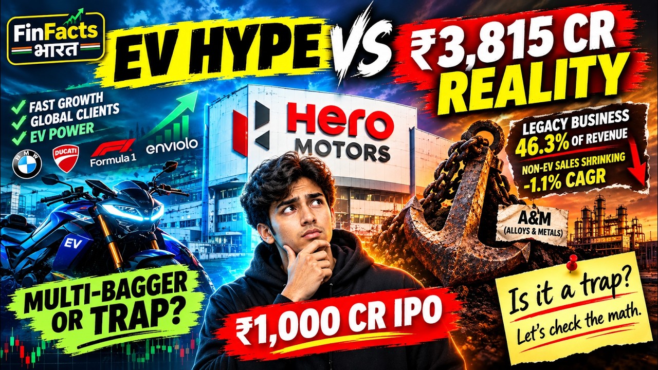 Hero Motors IPO TRAP? 🚨 EV Hype vs ₹3,815 Cr Reality!