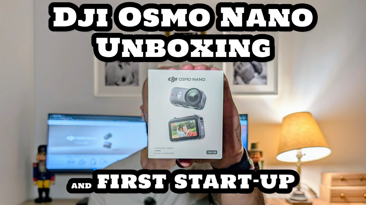 Rozpakowanie i pierwsze uruchomienie DJI Osmo Nano #unboxing #dji #osmonano #actioncamera 🎦