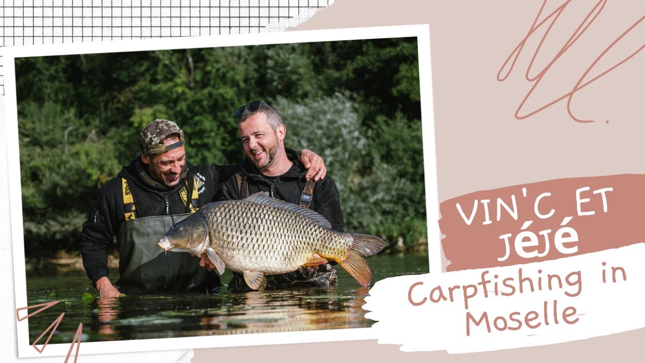 Vin'c et Jéjé carpfishing in Moselle