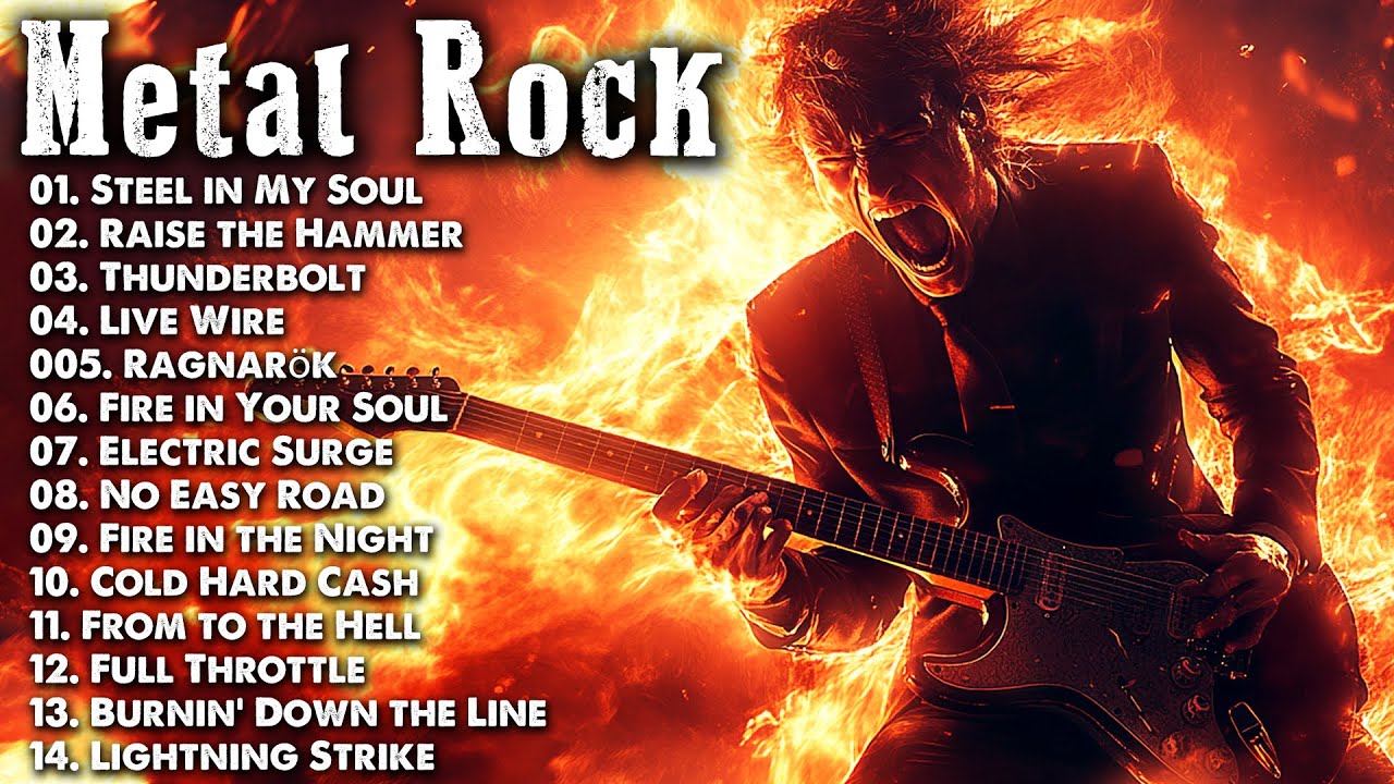 Best Hard Rock & Roll Mix – Explosive Metal Energy – Adrenaline Fuel Playlist