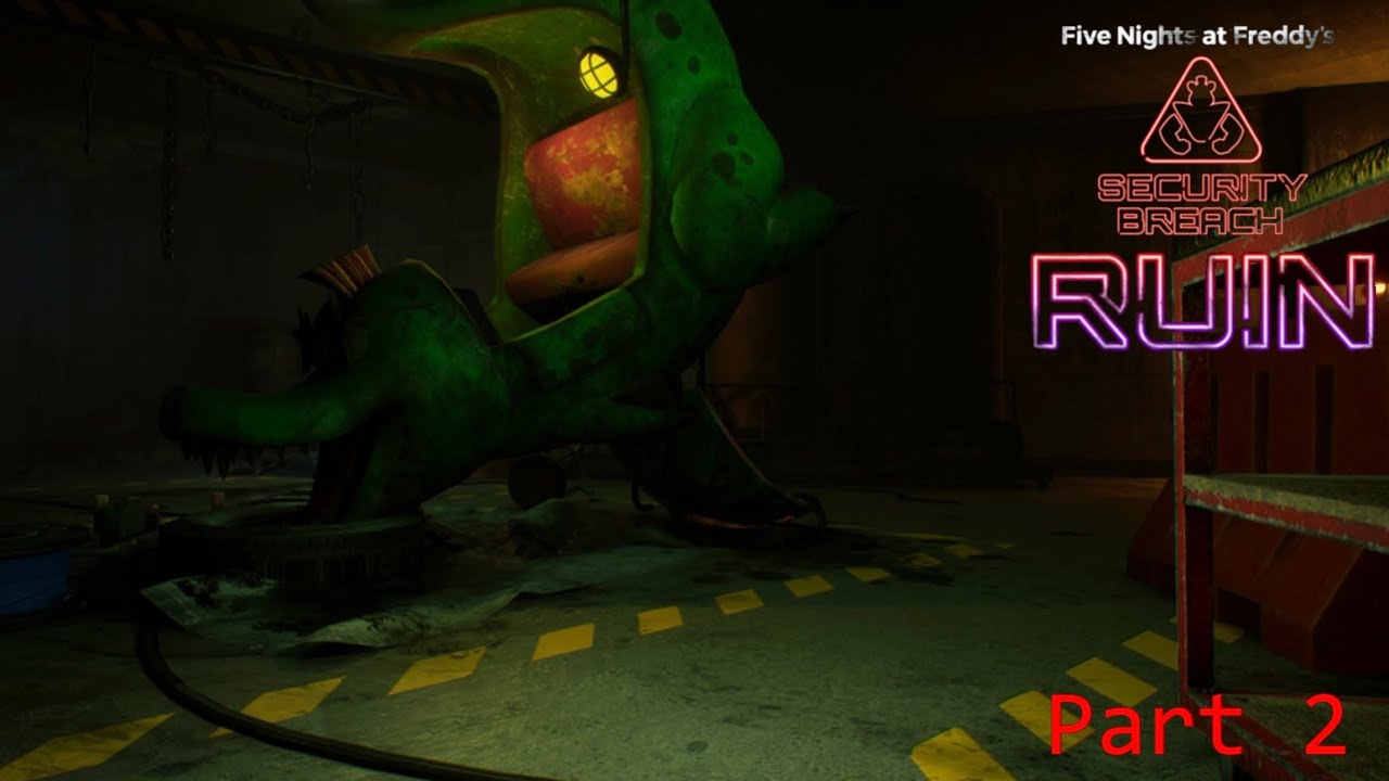 FNAF Security breach RUIN Walkthrough (No commentary) Part 2