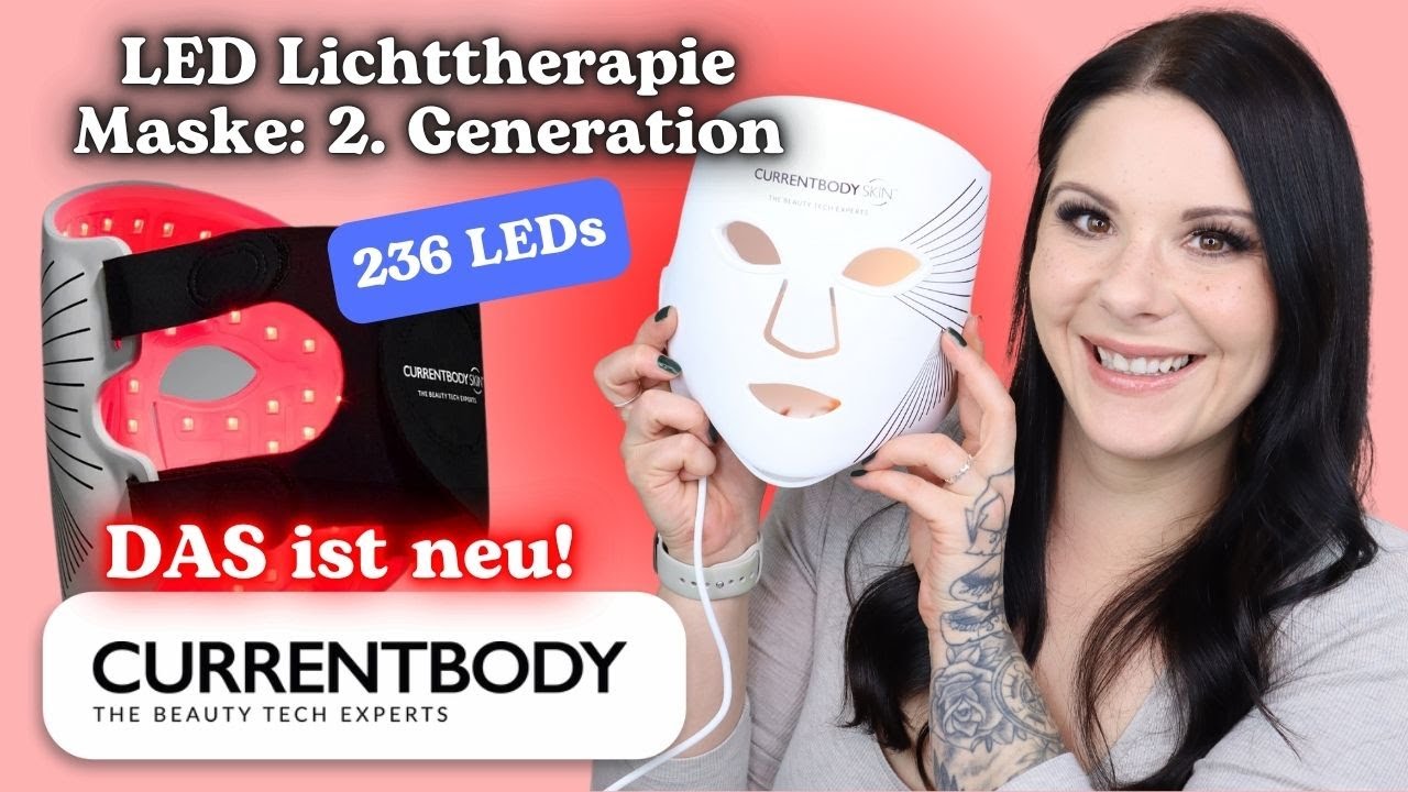 DAS ist neu! Currentbody LED Lichttherapie Maske: 2. Generation