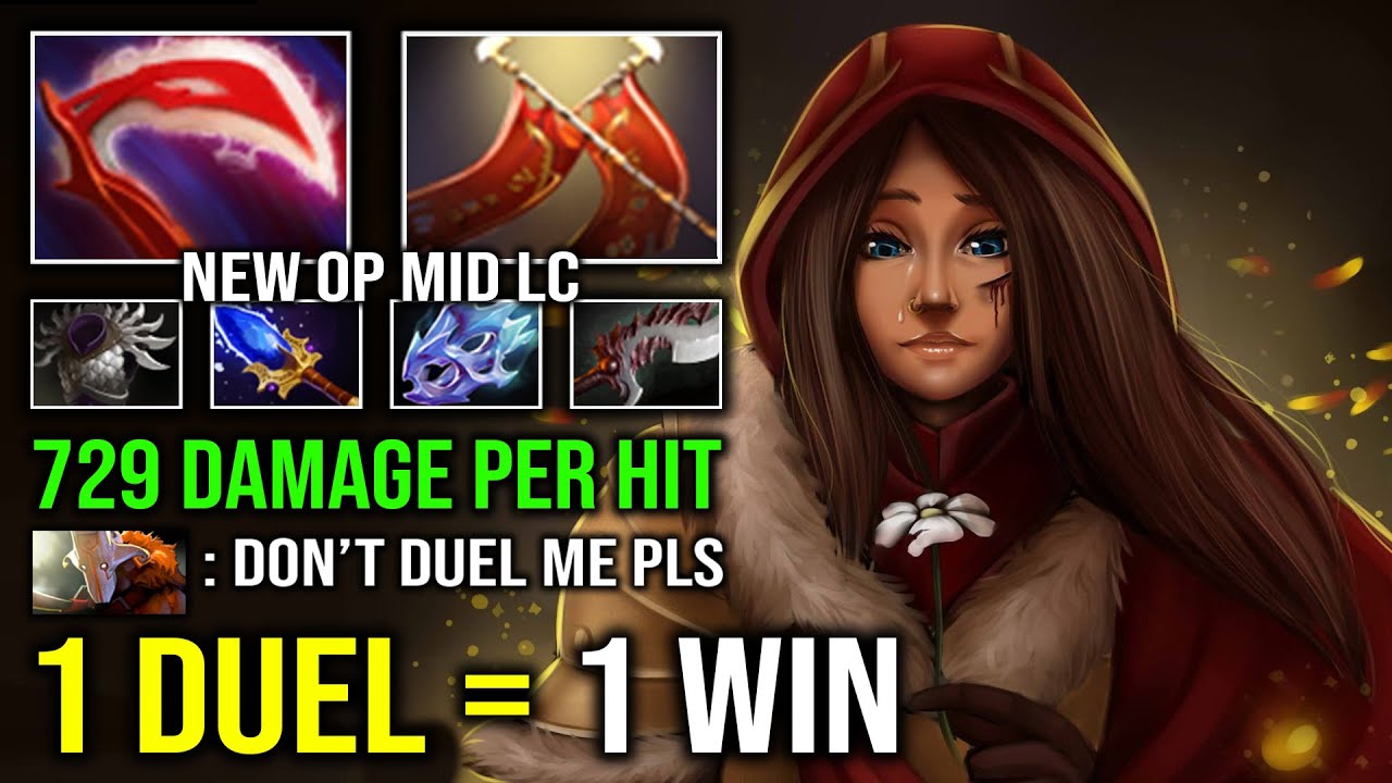 NEW OP MID LC 1 Duel = 1 Win Basher Desolator 729 Damage Per Hit Instant Delete Hero Dota 2
