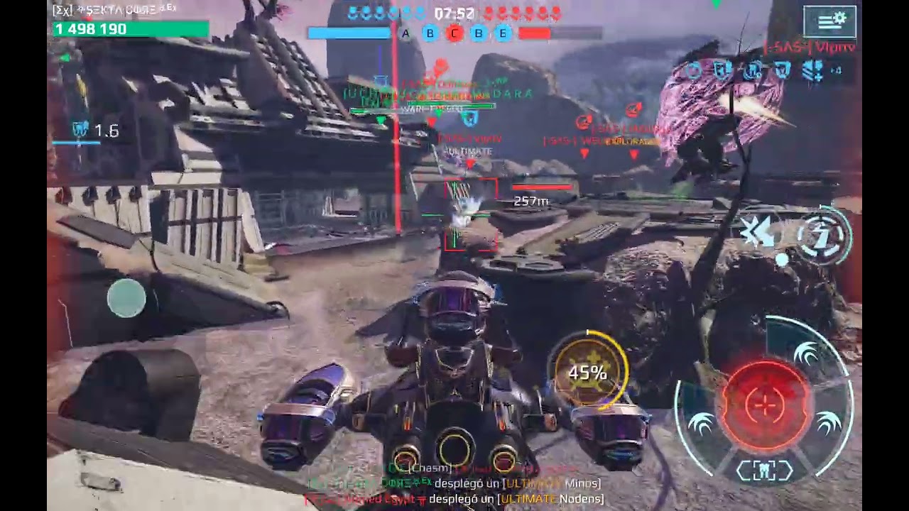 War Robots - Extinción VS SAS