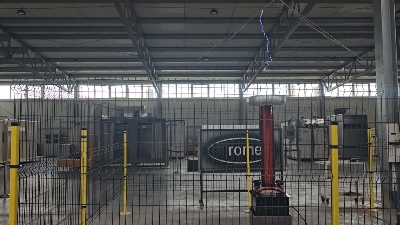 Mario @ ROMER Tesla coil (DRSSTC)
