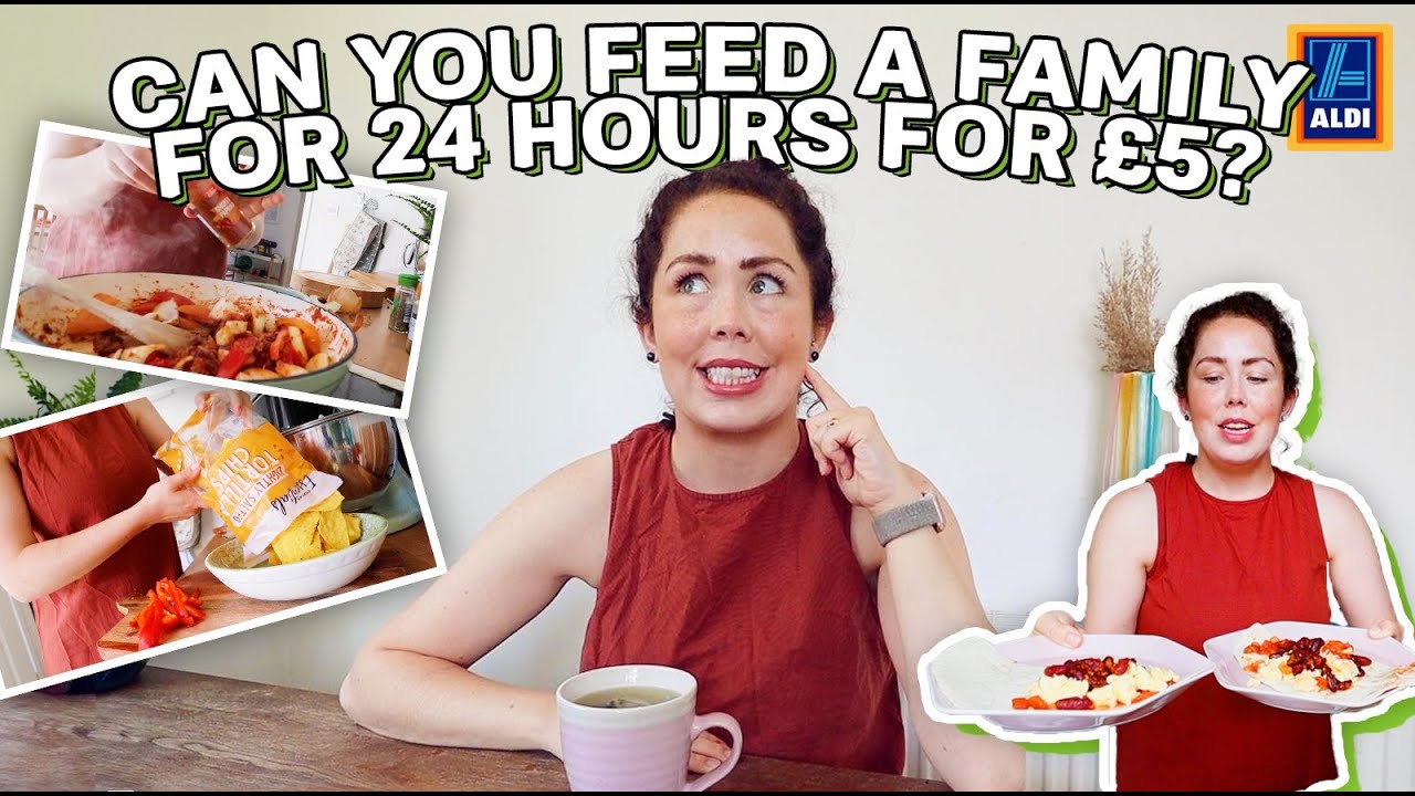 £5 FOR 24 HOURS FEEDING A FAMILY OF 4? Can It Work? Super Budget Meal Plan Challenge