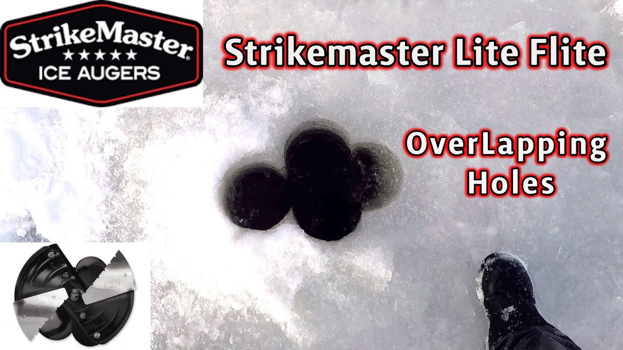 Strikemaster Lite Flite Overlapping Holes.