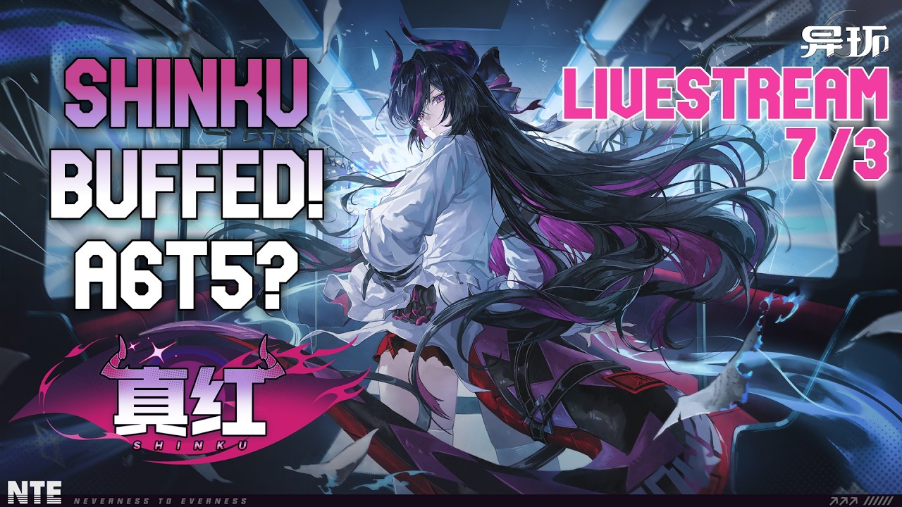 🔴1.2 CN NTE SHINKU BUFFED DAY 2🔴CONTINUE NEW STORY & DND MODE🔴TOF 6.2 FR?🔴NIKKE PULLS AND UNBOXINGS🔴