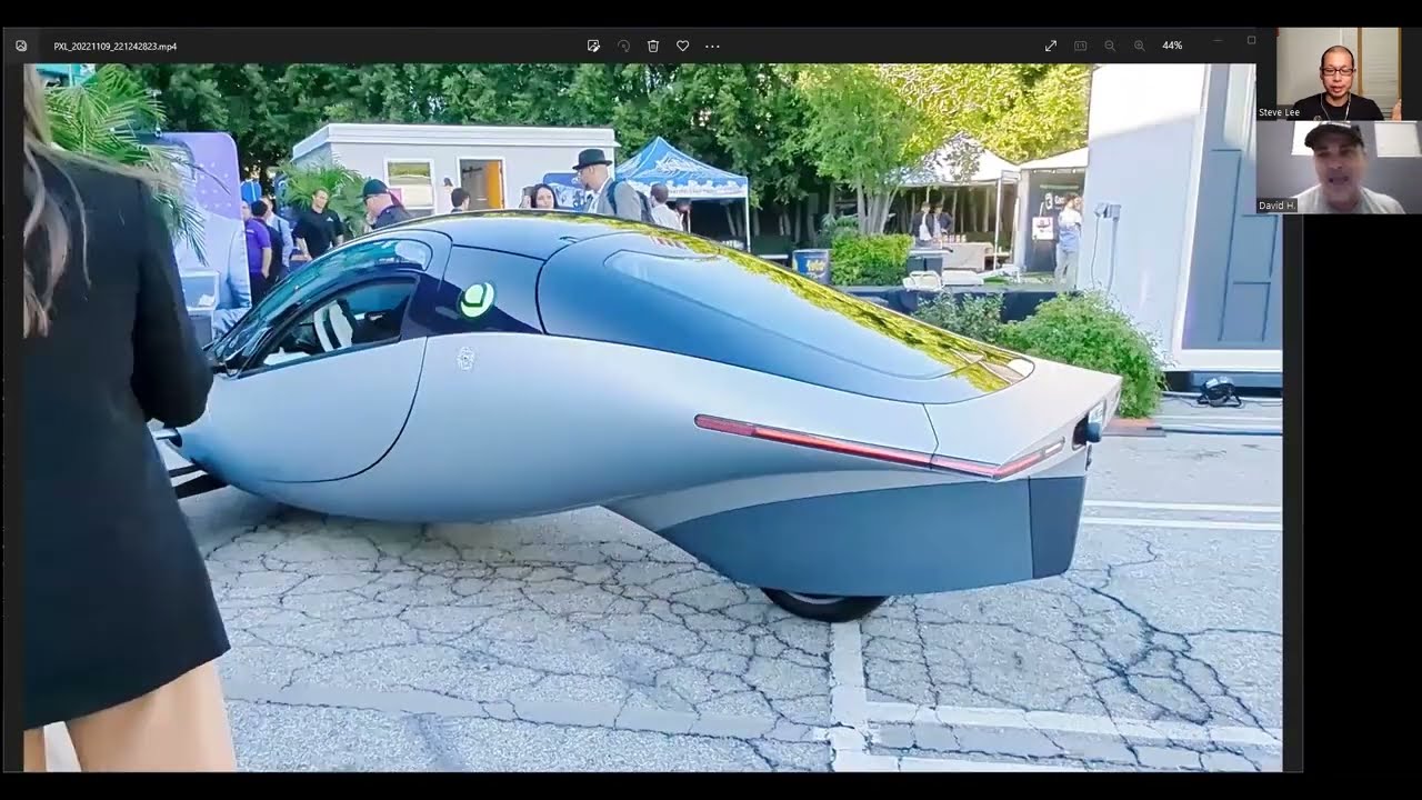 Aptera на ECW2022 и Gamma Ride: интервью с Дэвидом Уэртой
