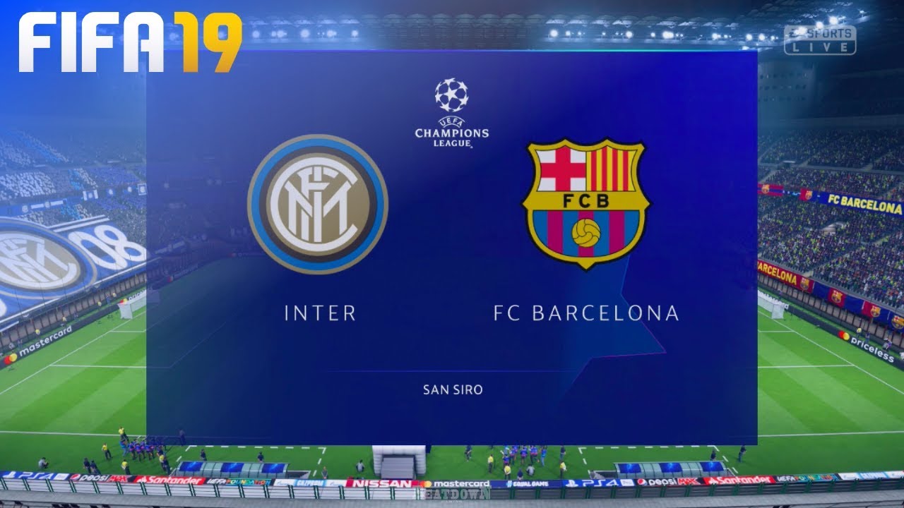 FIFA 19 - Inter Milan vs. FC Barcelona @ San Siro