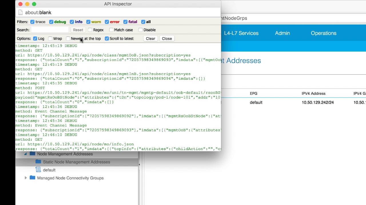 Intro to Cisco ACI Programming Series Part Two:  Using Google Postman with the Runner Tool