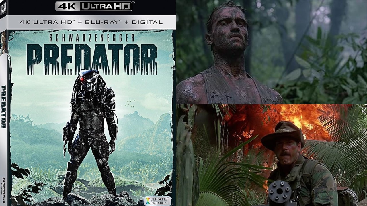 PREDATOR - 4K Ultra HD Blu ray CLOSE LOOK