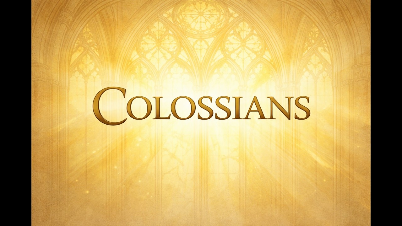 Joel Harris -- Colossians 3, 3/01/26