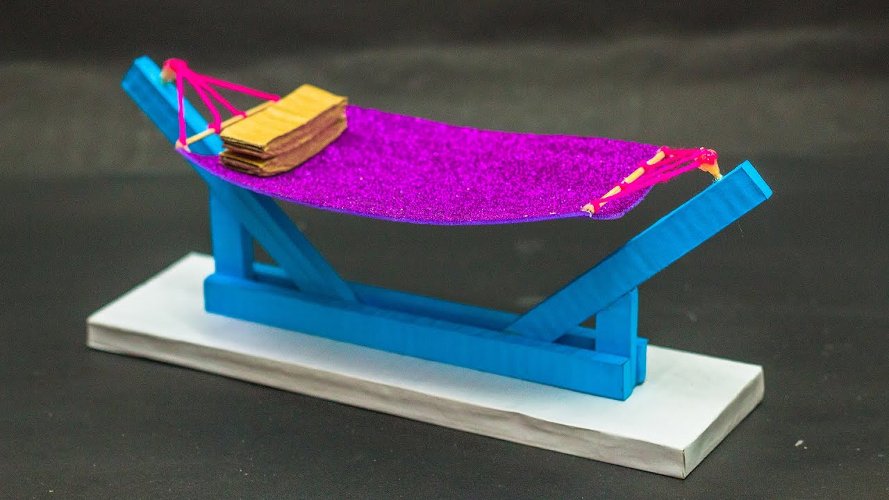 How to make a Hammock with Cardboard