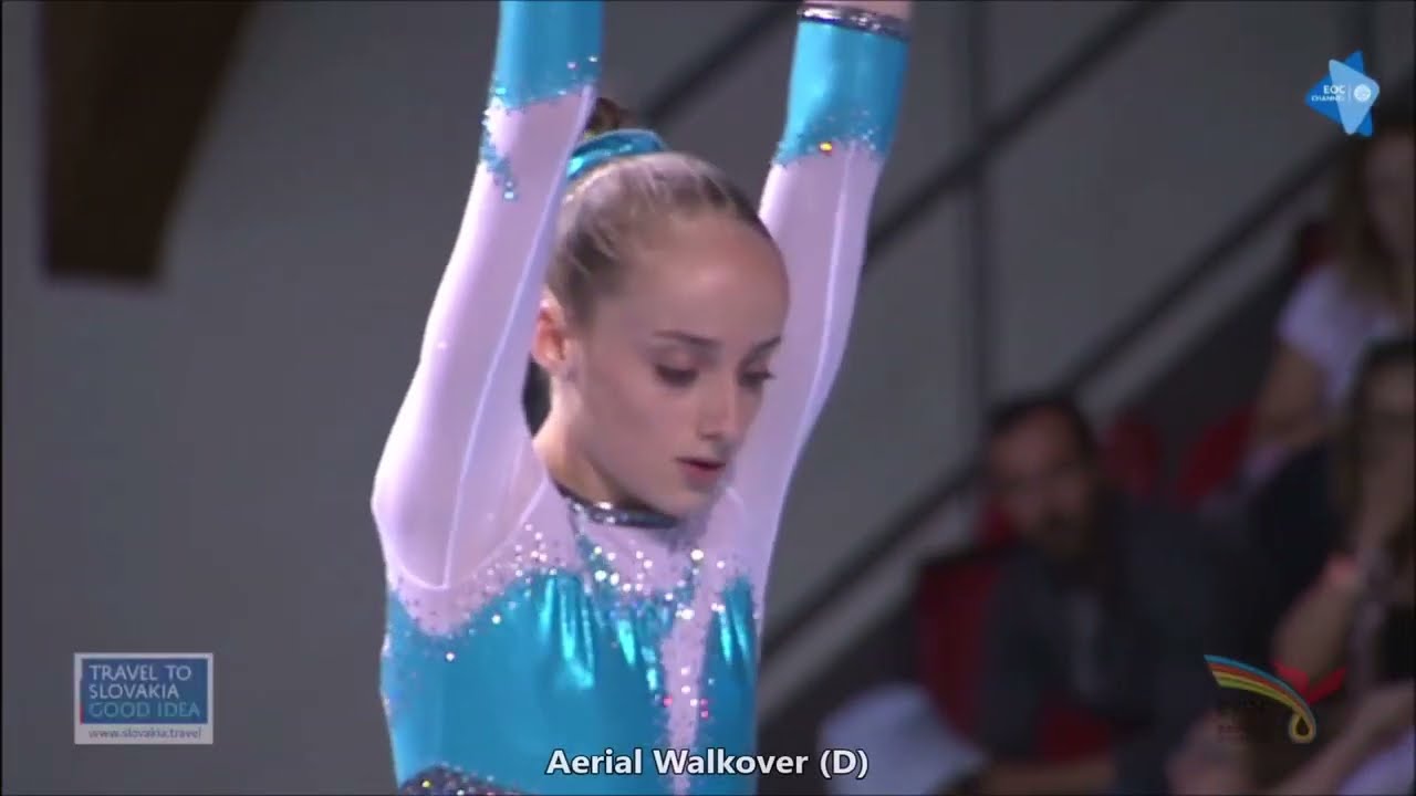 Martina Pieratti (ITA) Beam (Potential) D-Score 2022 EYOF EF (2022-24 Code)