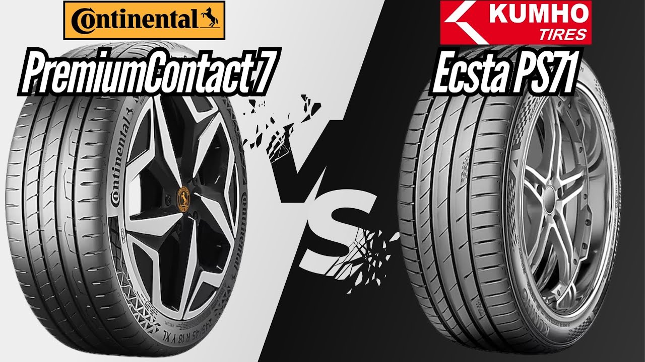 Continental PremiumContact 7 против Kumho Ecsta PS71