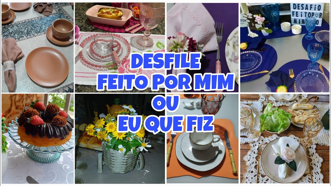 DESFILE DO DESAFIO FEITO POR MIM - MESEIRAS TRANSMITINDO AMOR 