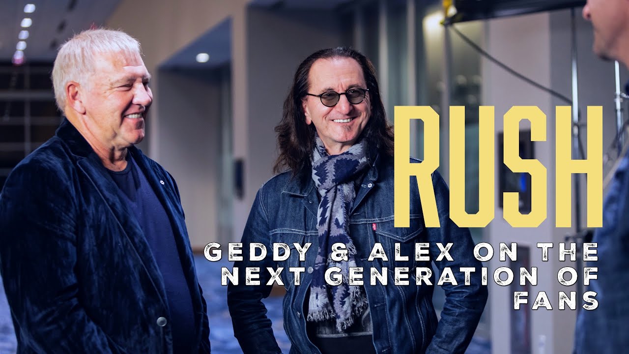 RUSH Interview | Geddy Lee & Alex Lifeson on the Younger Generation of Rush Fans
