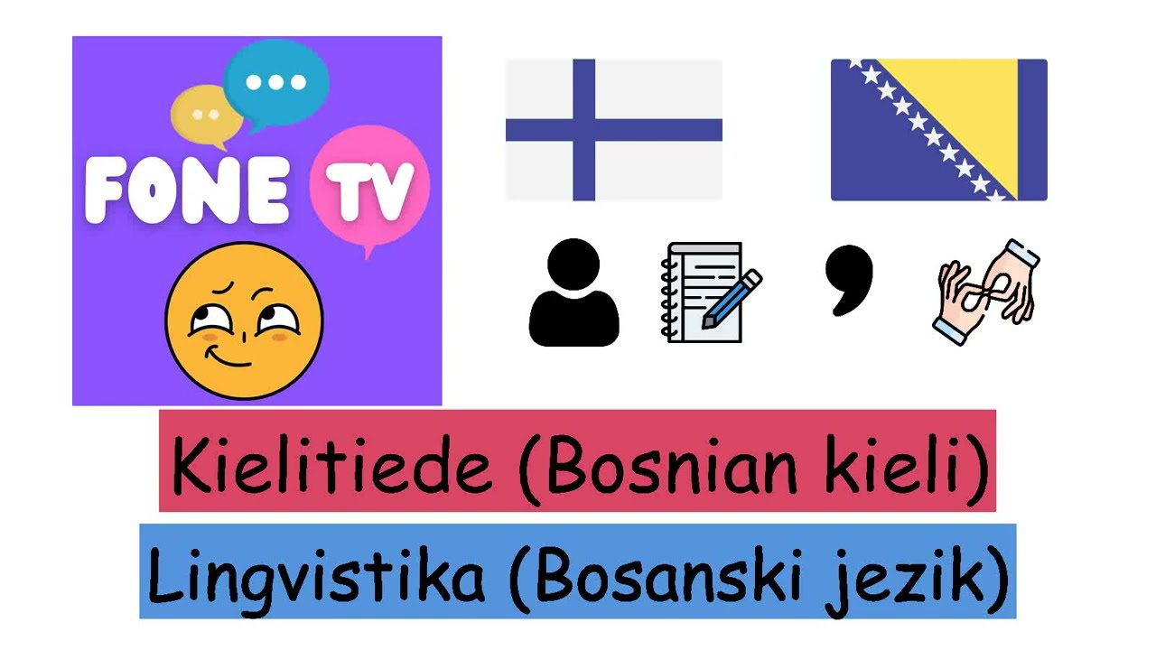 Kielitiede (Bosnian kieli) (fi-bs)
