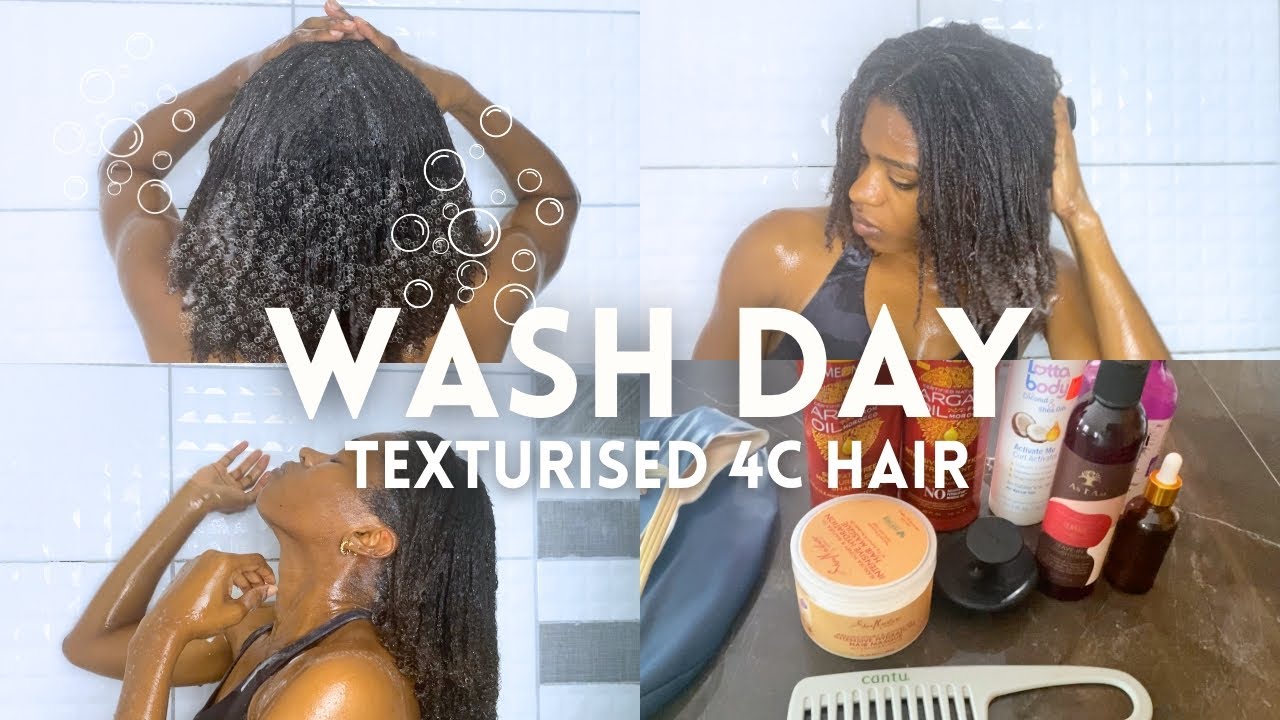 WASH DAY Routine for TEXTURISED HAIR | Length retention tips