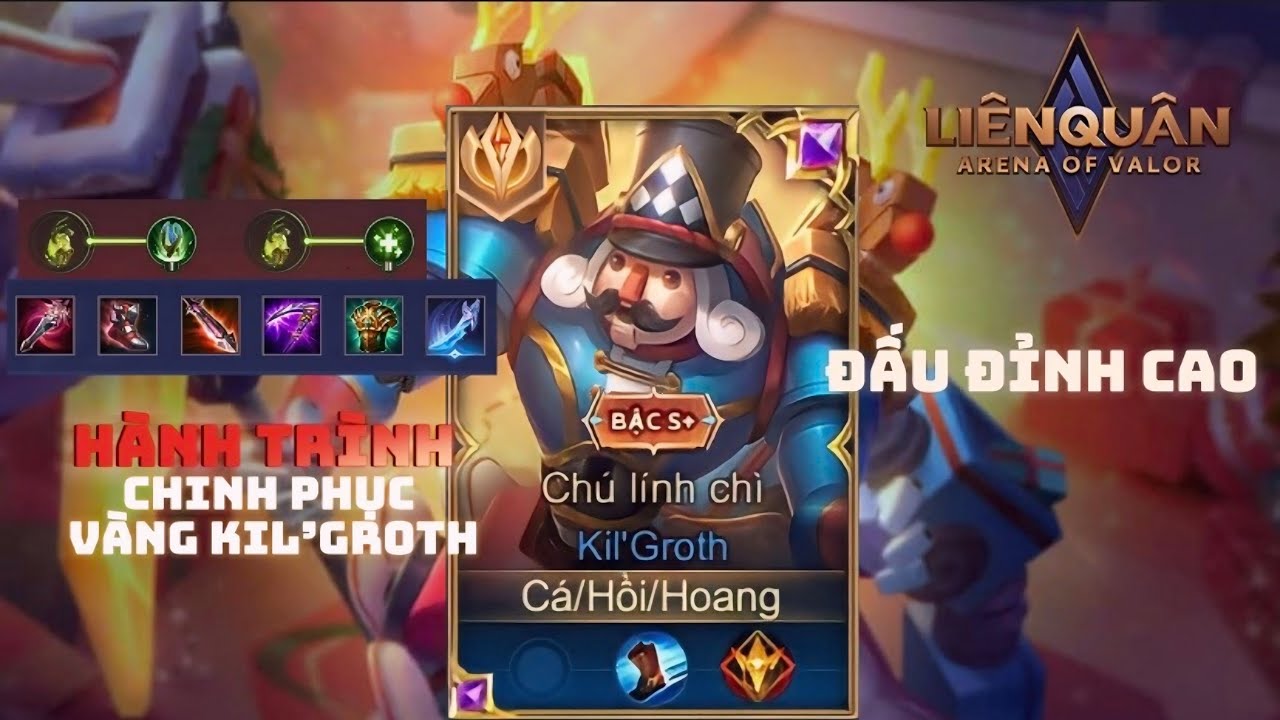 KIL&rsquo;GROTH | C&Aacute; ĐẤU ĐỈNH CAO 1K7 ĐIỂM ĐỈNH SẼ GAY CẤN NHƯ N&Agrave;O, ĐỘ KH&Oacute; SI&Ecirc;U CAO C&Ugrave;NG C&Aacute;C ONE CHAMP | 