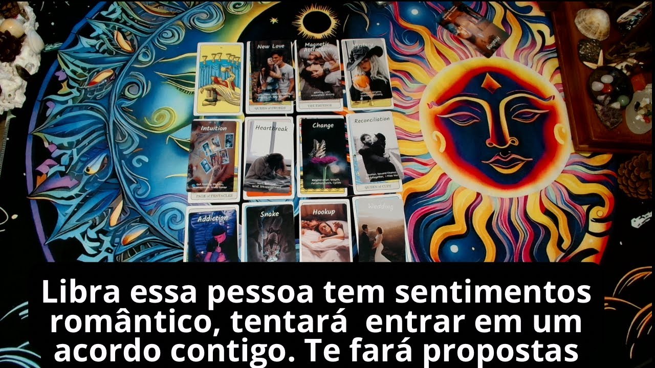 Libra essa pessoa tem sentimentos romântico, tentará  entrar em um acordo contigo. Te fará propostas