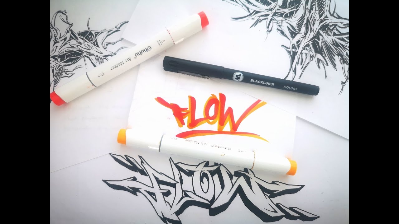 Jak Rysować Graffiti -Flow- Poradnik Graffiti
