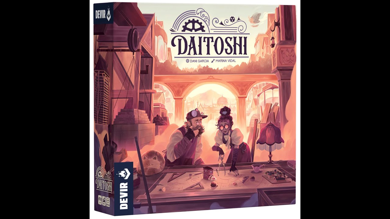 Cómo se Juega a DAITOSHI Juego de Mesa - Novedad Devir Diciembre 2024
