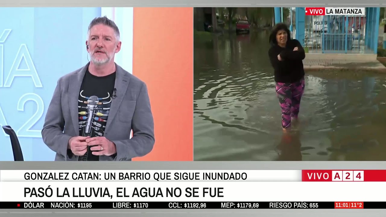 📢 GONZÁLEZ CATÁN, LA MATANZA: EL BARRIO LA LOMA, SIGUE INUNDADO A UNA SEMANA DEL TEMPORAL