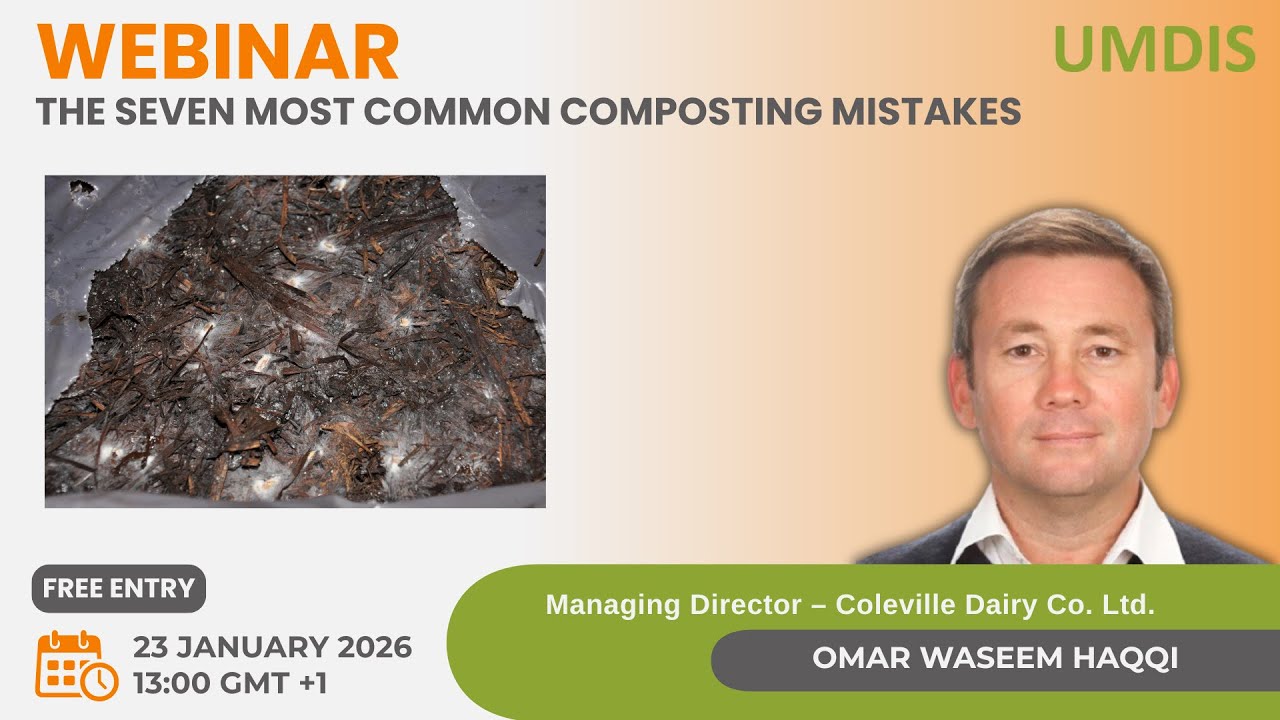 This is the recording of the free Webinar “The Seven Most Common Composting Mistakes.”