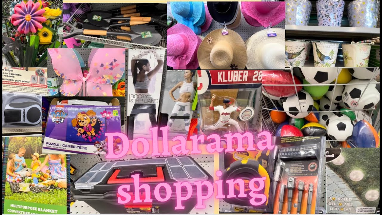 Dollarama! Shopping at Dollarama!
