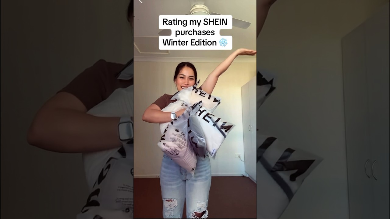 SHEIN try on haul ❄️Winter Edition ❄️ #shorts #shein #ootd #sheintryonhaul #haul #killingmesoftly